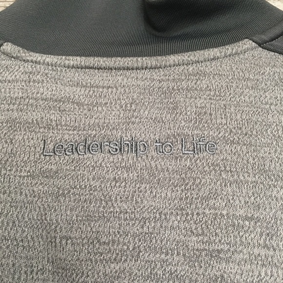 Nike Golf Tour Performance Dri Fit Pullover 1/4 Zip Fleece Men’s XL Gray Tesoro - Picture 5 of 11